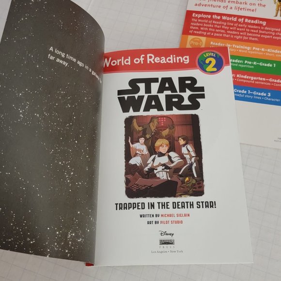 6 Disney Star Wars Learn to Read Books World of Reading Level 2 - Picture 5 of 10